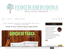 Tablet Screenshot of homemademamma.com